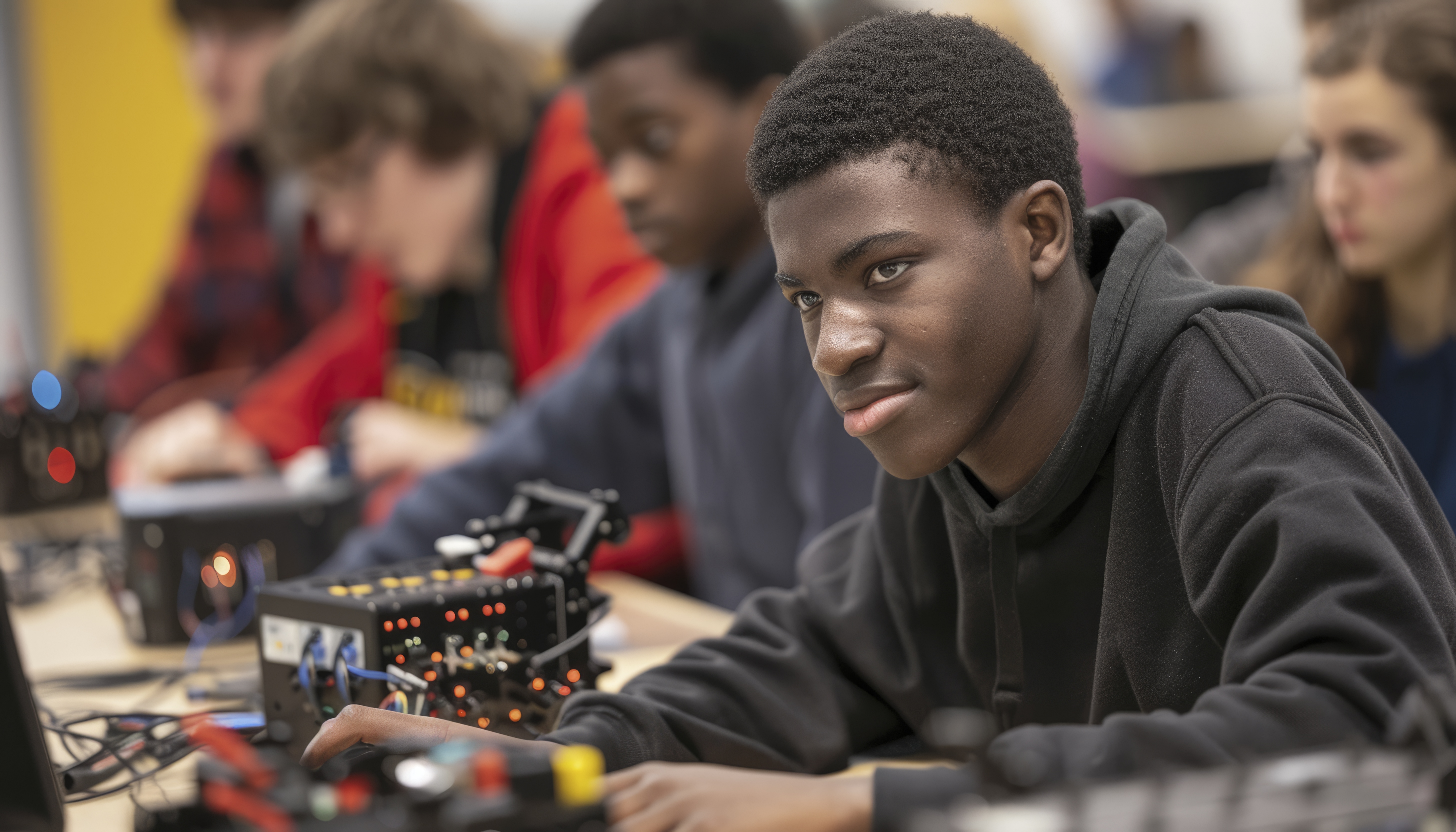 Engineers at Solar Station